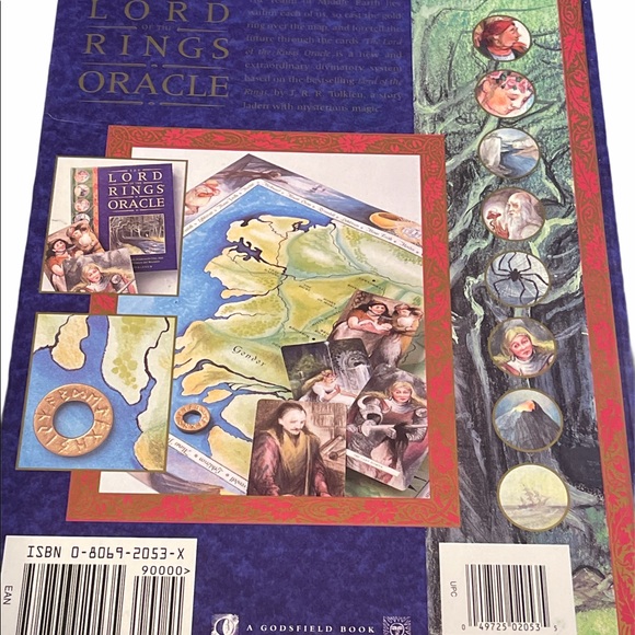 Lord of the Rings Book & Cards Oracle Divination - Picture 2 of 3